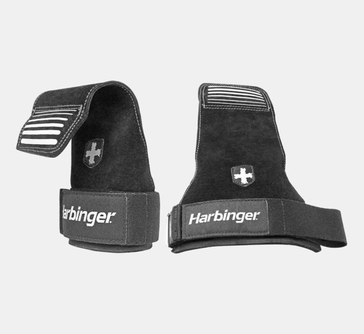 MeFitPro Harbinger Lifting Grips, Black