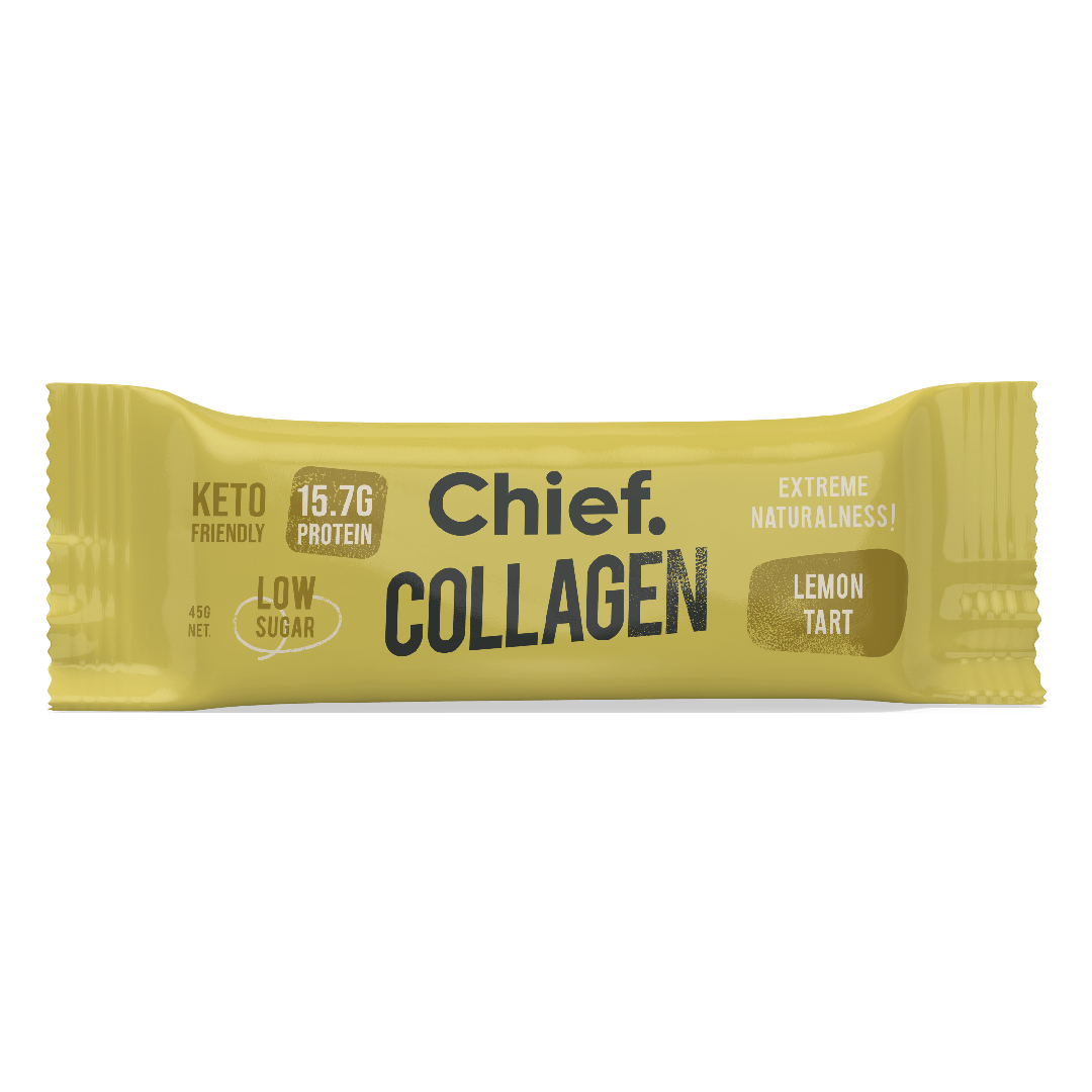 MeFitPro Lemon Tart Chief Collagen Protein Bars (12 Bars)