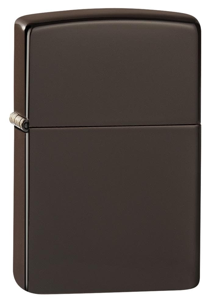 Zippo 49180 Classic Brown Matte Windproof Lighter, Classic Model, Brown - OUTBACK