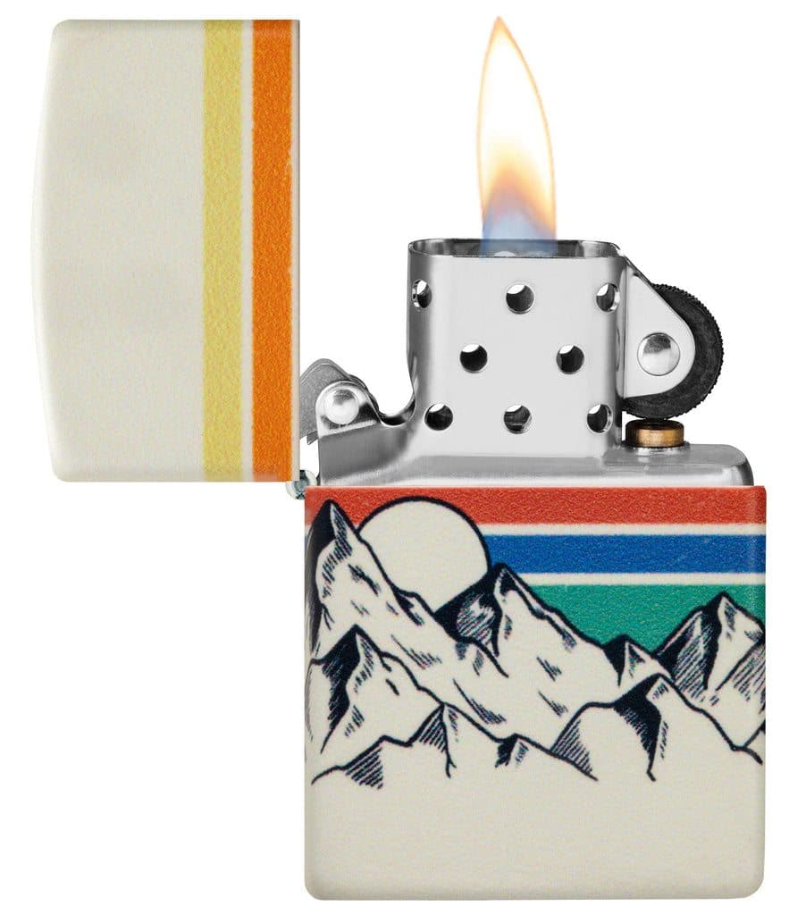 Zippo 48573 49352 Mountain Design 540 Color Windproof Lighter - OUTBACK