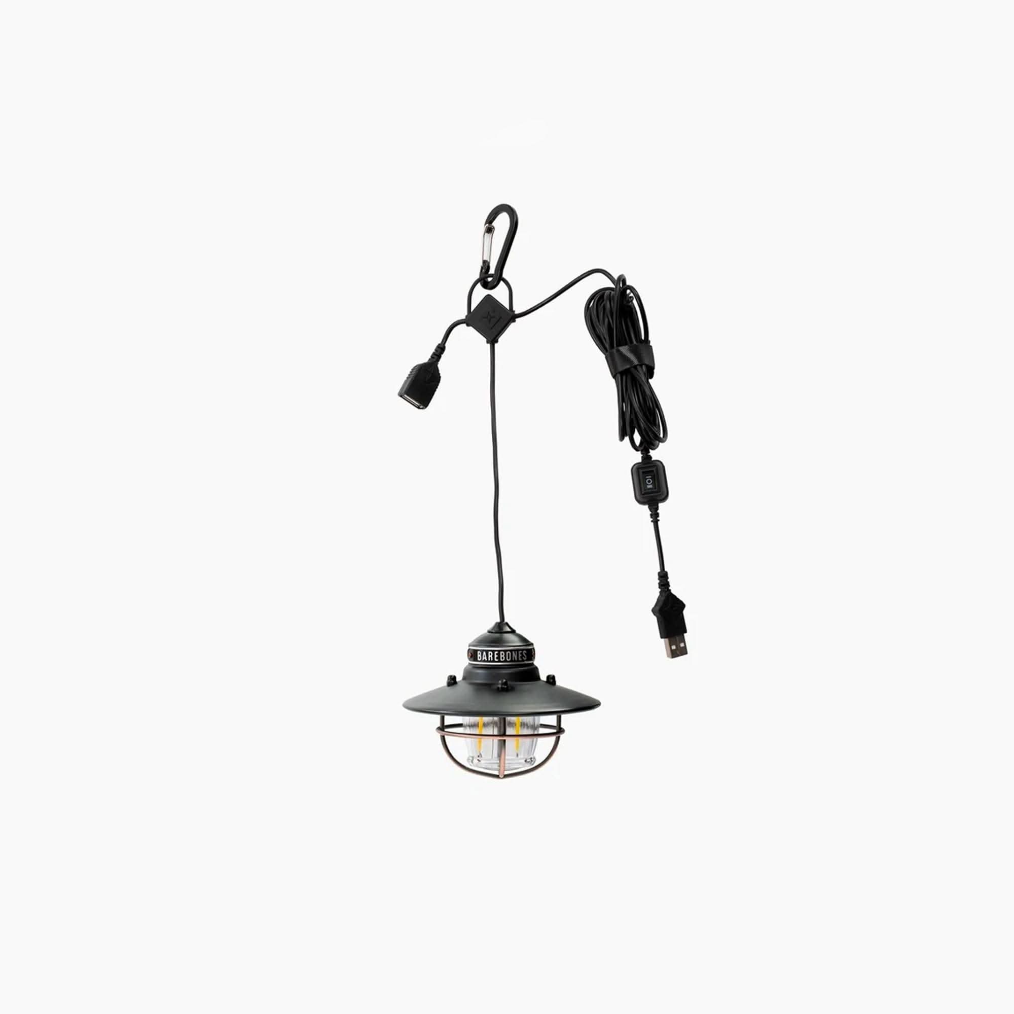 BAREBONES Edison Pendant Light (Bronze)
