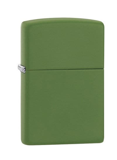 Zippo 228 061776 Classic Moss Green Matte Windproof Lighter, Classic Model, Green - OUTBACK