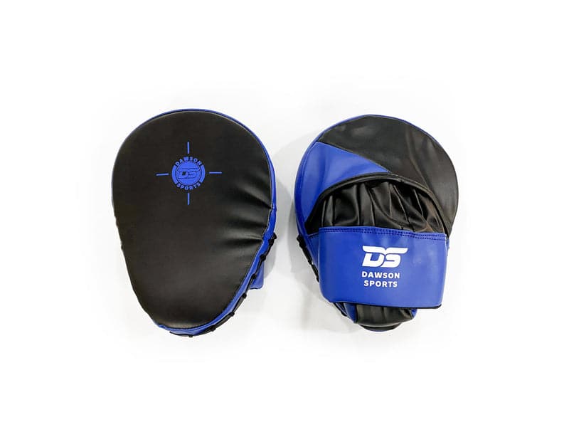 DS FP-8 PU Punch Mitts Focus Pad – Blk/Blu - Athletix.ae