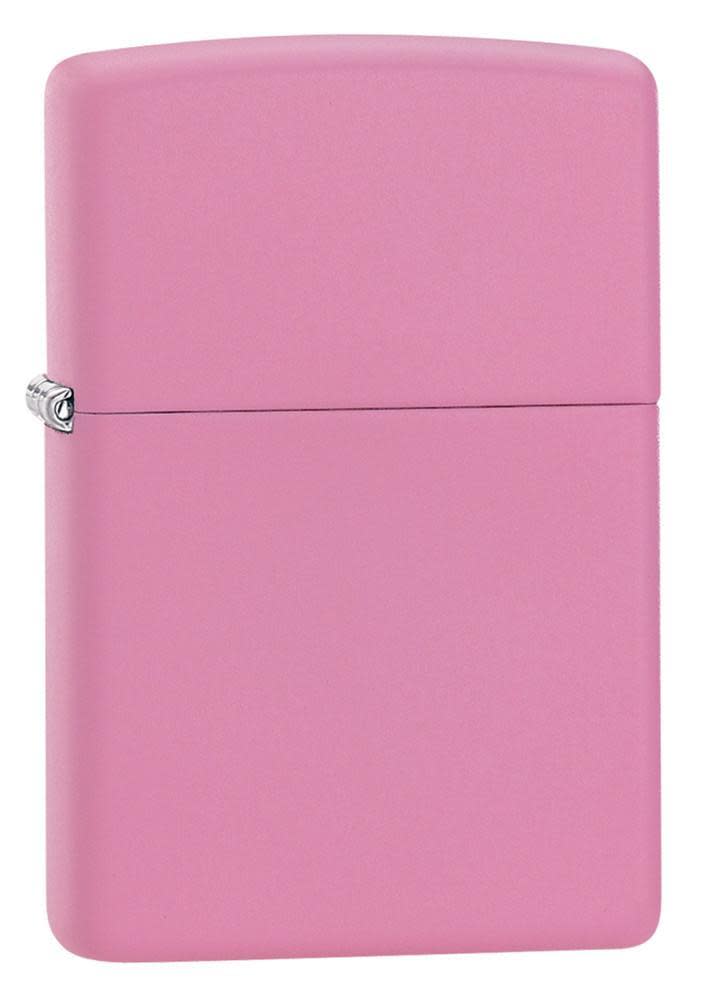 Zippo 238 Classic Matte Pink Windproof Lighter, Classic Model, Pink - OUTBACK