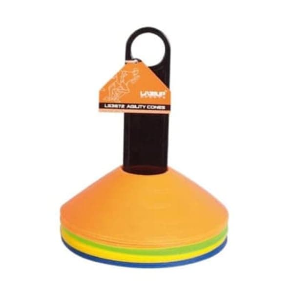 Liveup, Agility Cones Set With Rack, Ls3672 - Athletix.ae