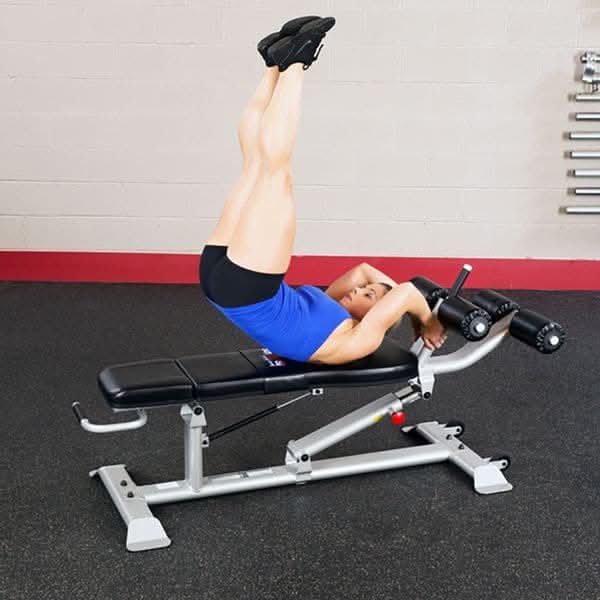 Body Solid Pro Clubline Ab Bench, SAB500 - Athletix.ae