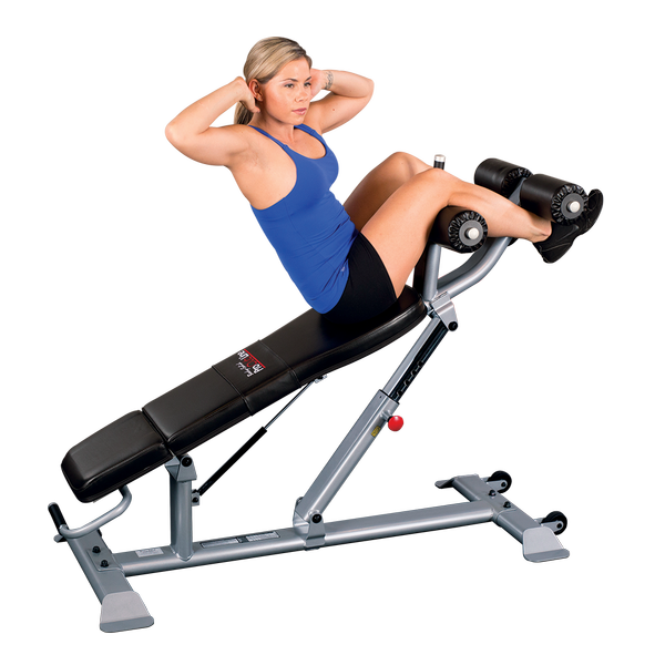 Body Solid Pro Clubline Ab Bench, SAB500 - Athletix.ae