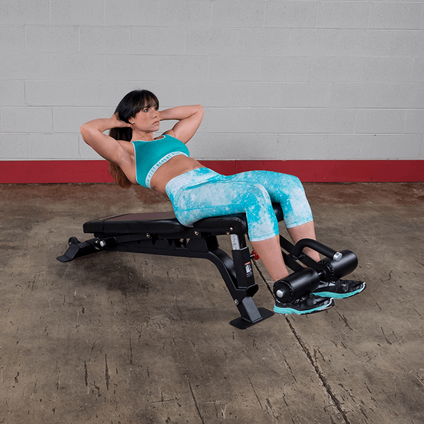 Body Solid Full Commercial Adjustable Bench, SFID425 - Athletix.ae