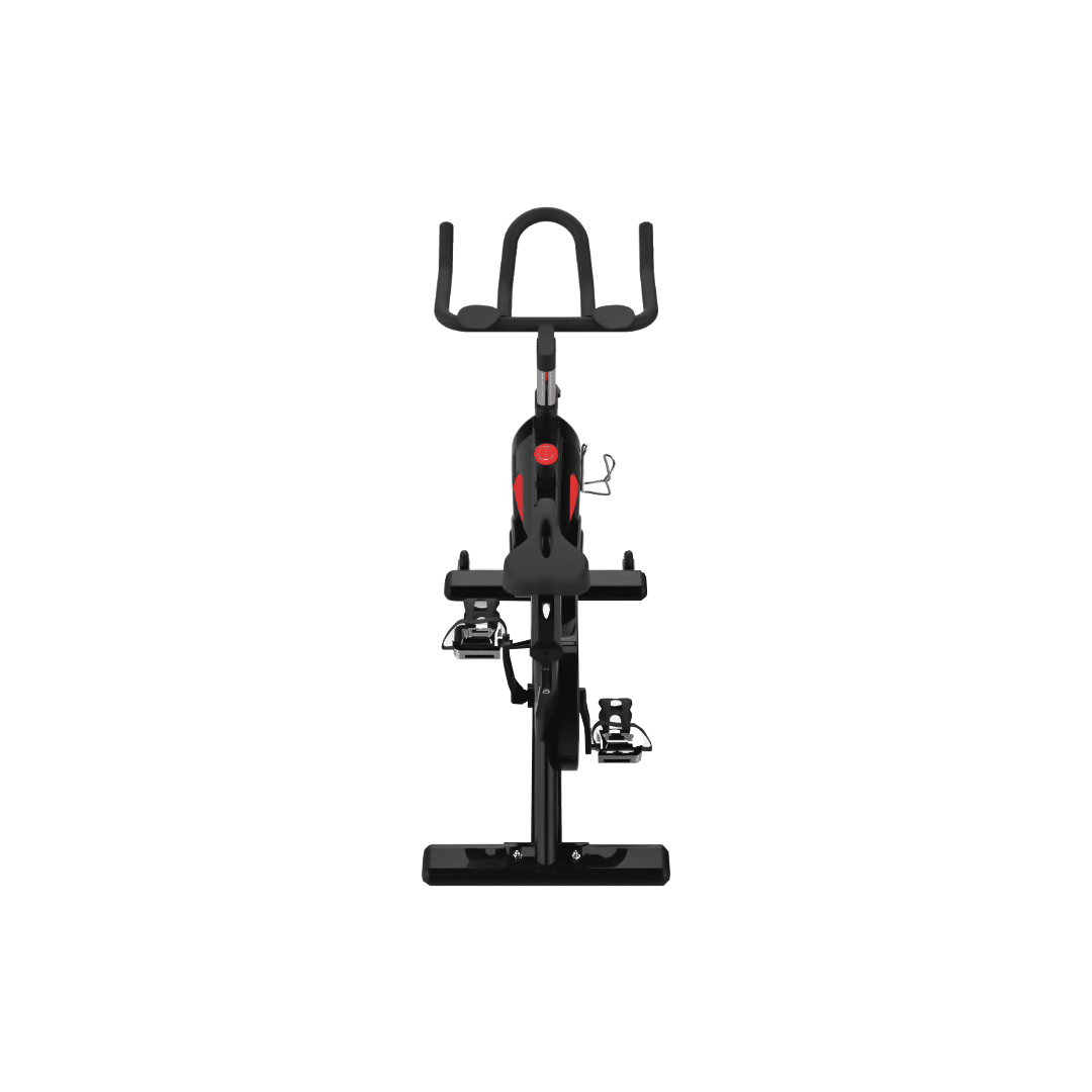 SHUA, Commercial Spin Bike SH-B8860S, Silver Gray, Black - Athletix.ae