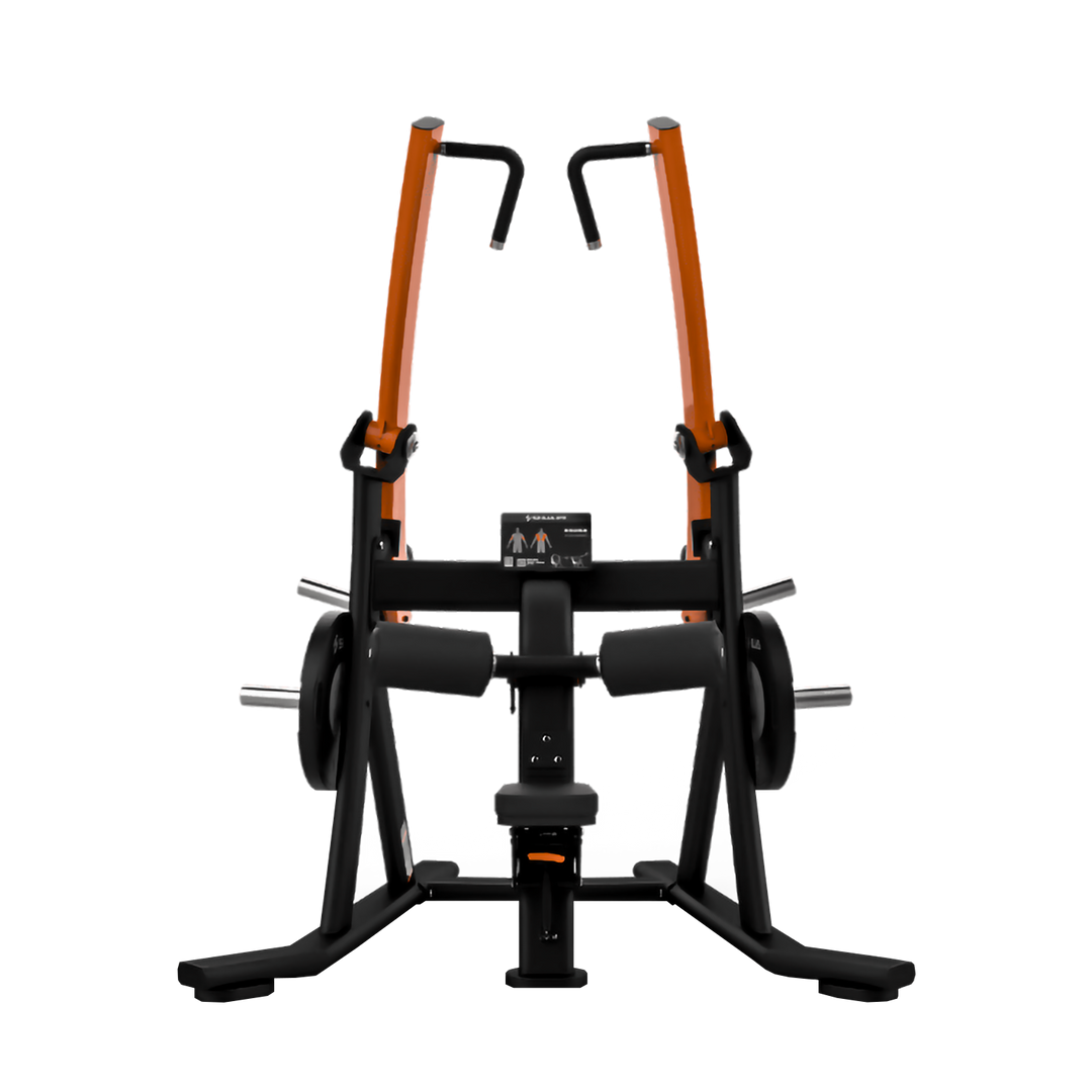 SHUA, Pulldown Trainer SH-G6903, Silver Gray, Black & Orange - Athletix.ae