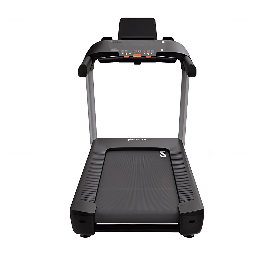 SHUA, Commercial Treadmill SH-T9100, Silver Gray, Black - Athletix.ae