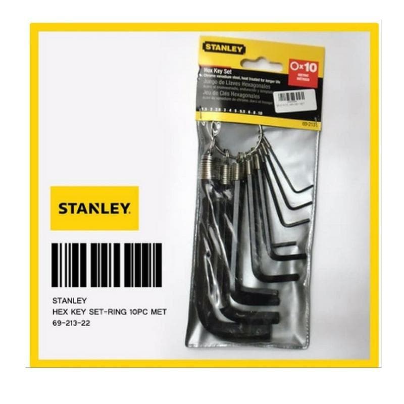 Shop for Stanley Hex Key Set-Ring MET - 10 pcs on outback.ae