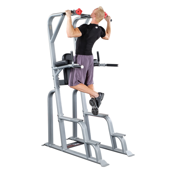Body Solid Pro Club Vertical Knee Raise, SVKR 1000 - Athletix.ae