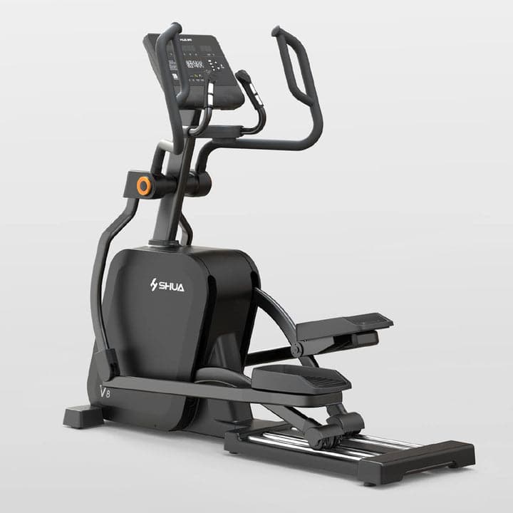 SHUA, Commercial Elliptical Trainer SH-E800, Black - Athletix.ae