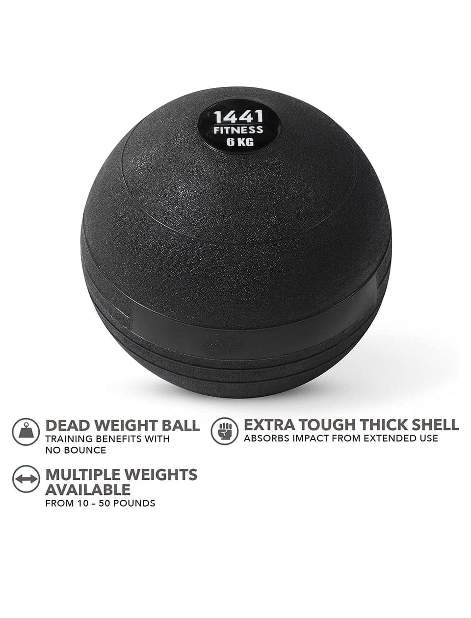 PRSAE Crossfit 1441 Fitness Pro Grip Slam Ball - (2 to 20 KG)