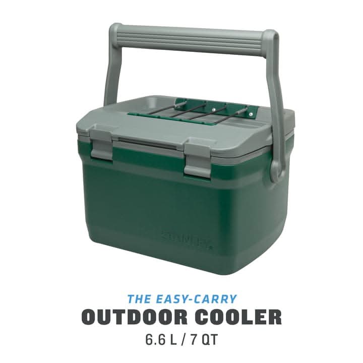 Stanley Adventure Cooler, Easy Carry Lunch, 6.6L/7Qt, Green