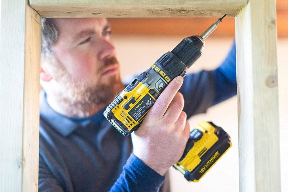 Shop for Stanley 18V Li-Ion Hammer Drill on outback.ae