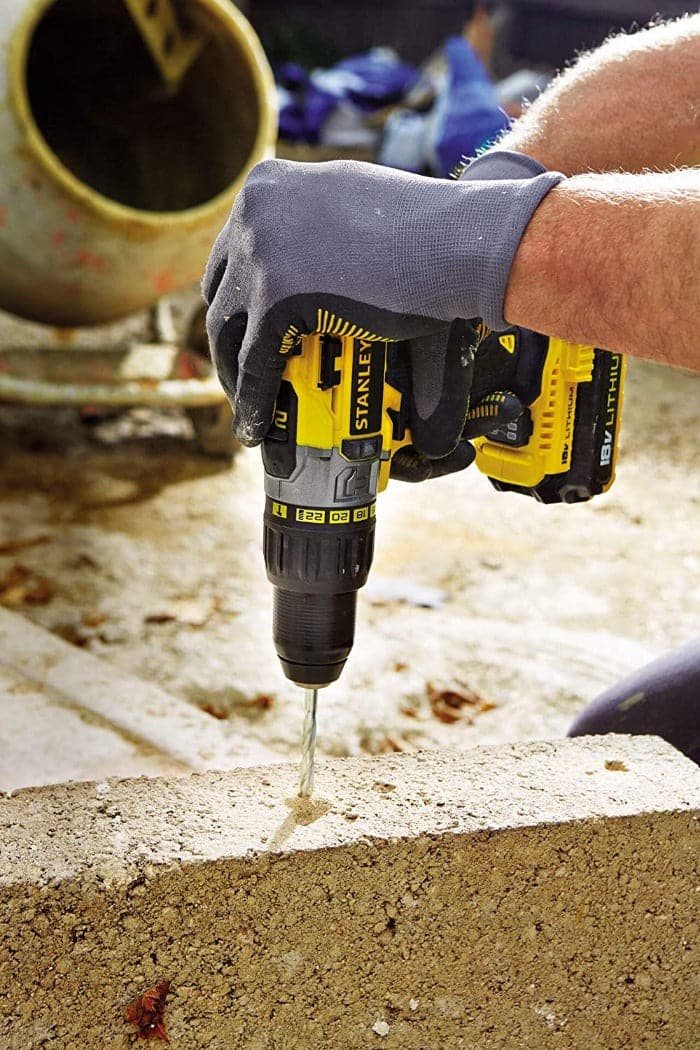 Shop for Stanley 18V Li-Ion Hammer Drill on outback.ae