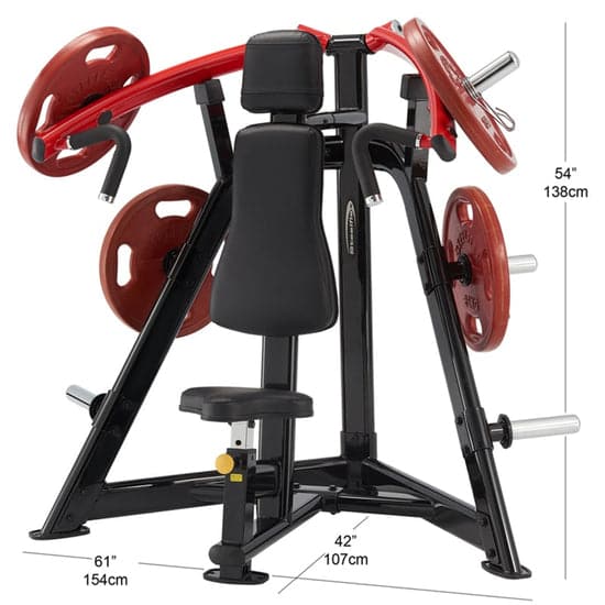 Steelflex, Plate Loaded Shoulder Press, Plsp - Athletix.ae