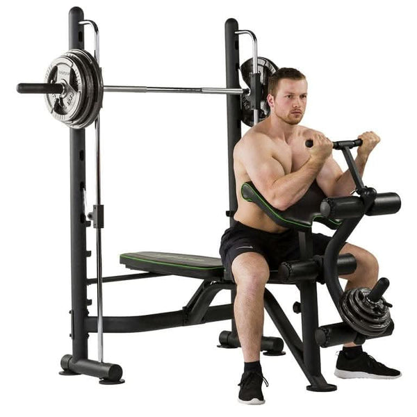 Tunturi SM60 Half Smith Machine – Compact Home Gym Strength Trainer (Black)