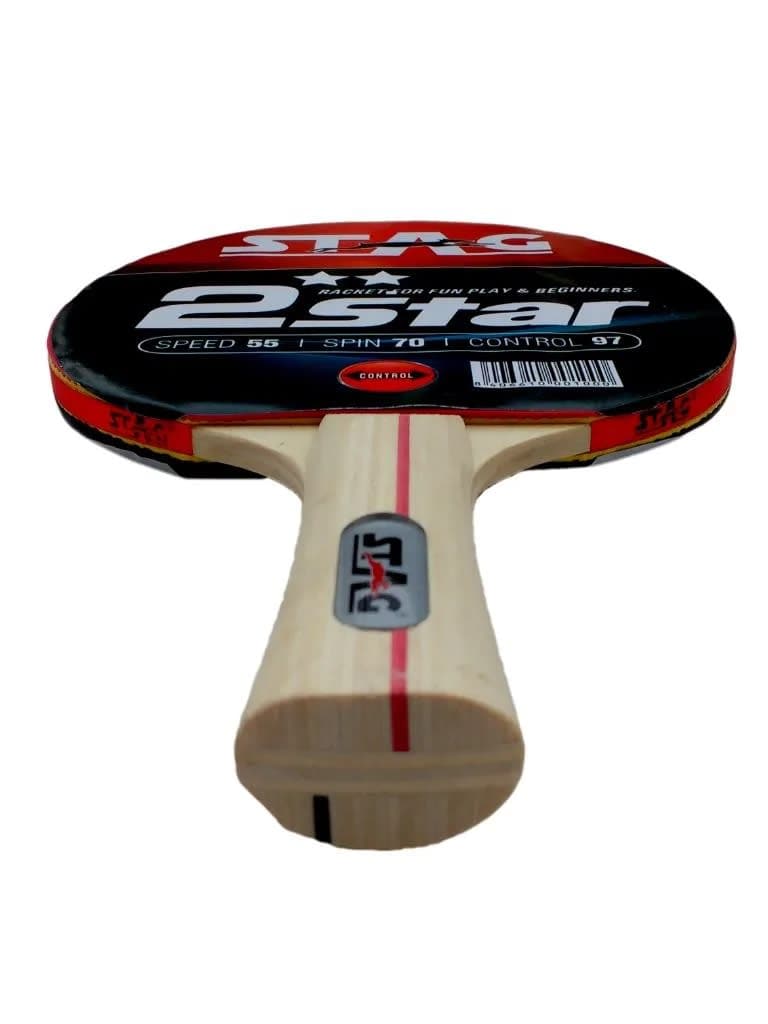 Stag 2 Star Table Tennis Racket - Athletix.ae