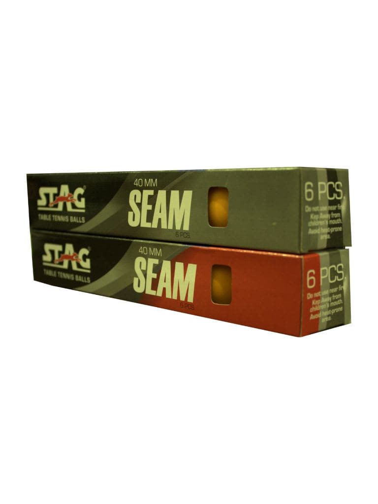 Stag Table Tennis Ball Seam - Pack Of 12 - Athletix.ae