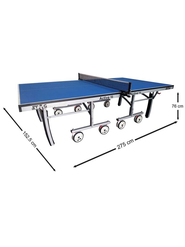 Stag Active 16 Table Tennis Table - Athletix.ae