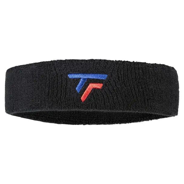 TRS Tennis Black Tecnifibre Headband