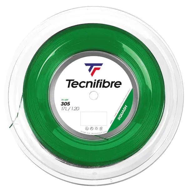 TRS Suqash Tecnifibre Reel 200M 305 Green, Squash Strings
