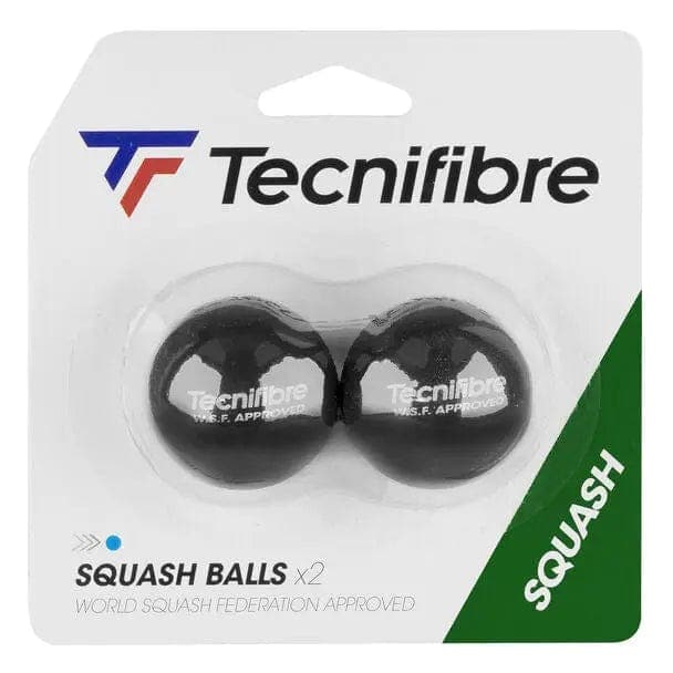 TRS Suqash Blue Dot Tecnifibre Squash Balls X2