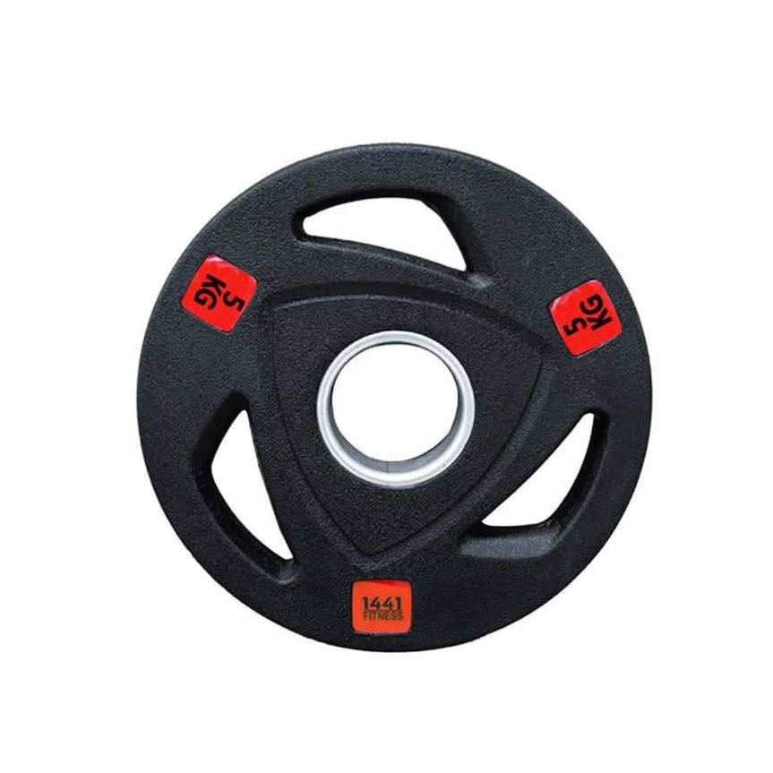 MFS Tri-Grip Olympic Rubber Plates 2.5 Kg to 20 Kg