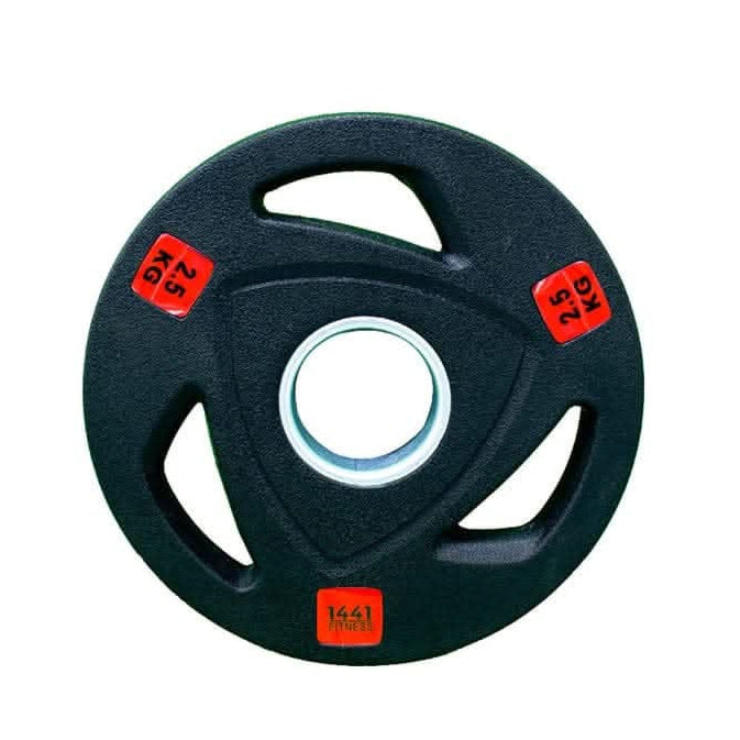 1441 Fitness Tri-Grip Olympic Rubber Plates 2.5 Kg to 20 Kg 2.5 KG