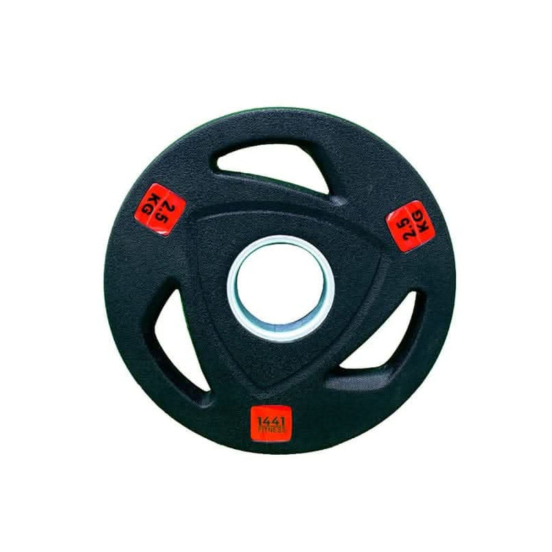 MFS Tri-Grip Olympic Rubber Plates 2.5 Kg to 20 Kg