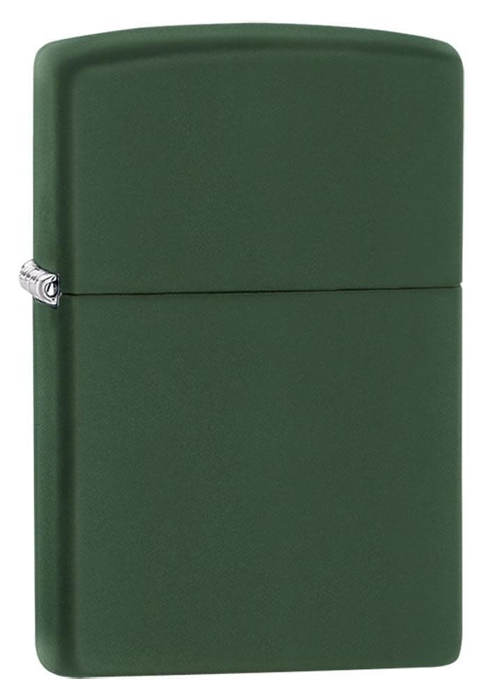 Zippo 221 Classic Green Matte Windproof Lighter, Classic Model, Green - OUTBACK