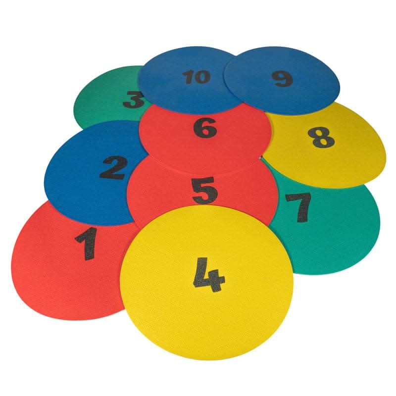 DS Numbered Disc Marker - Pack of 10 - Athletix.ae