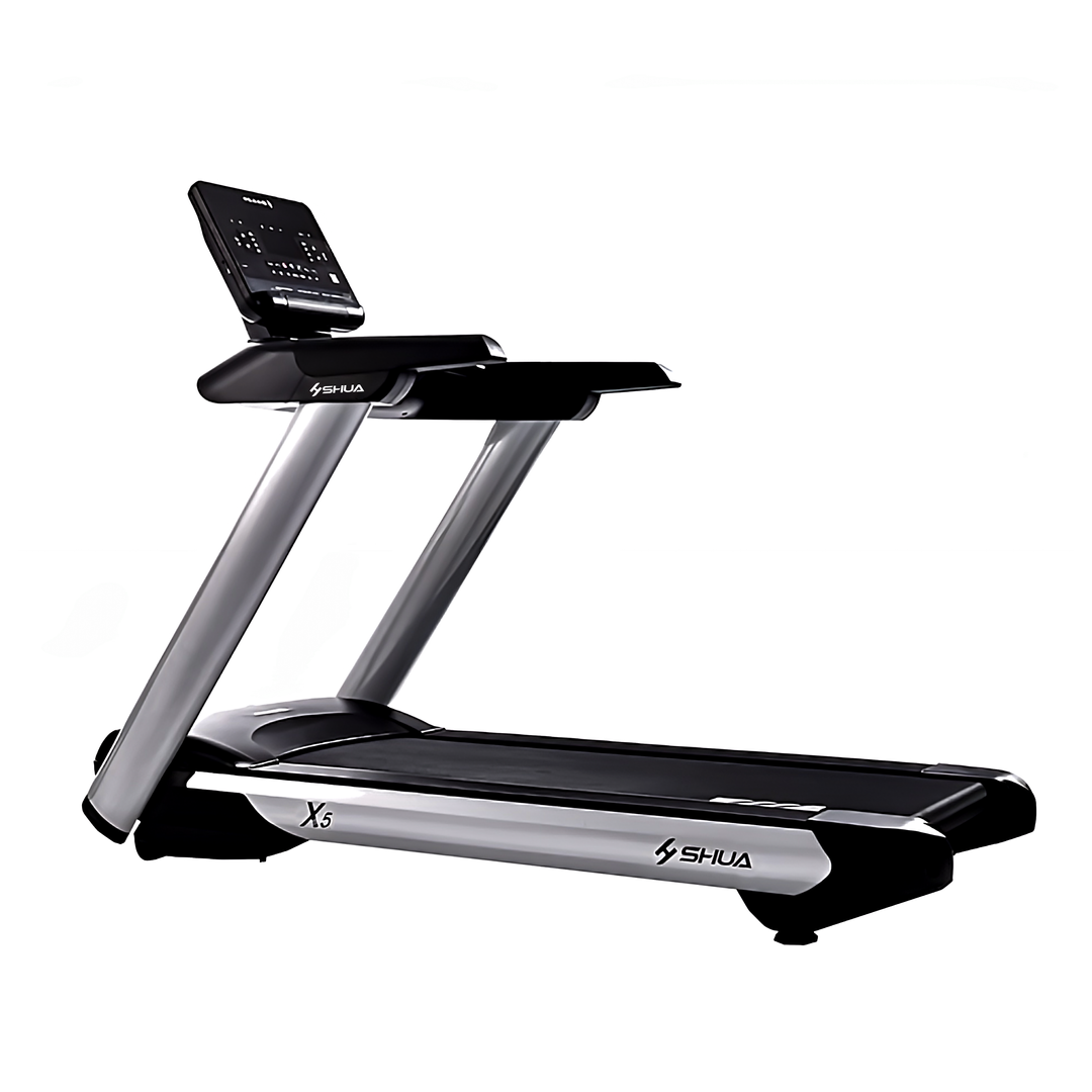 SHUA Home Treadmill SH T6500A Silver Gray Black Athletix.ae