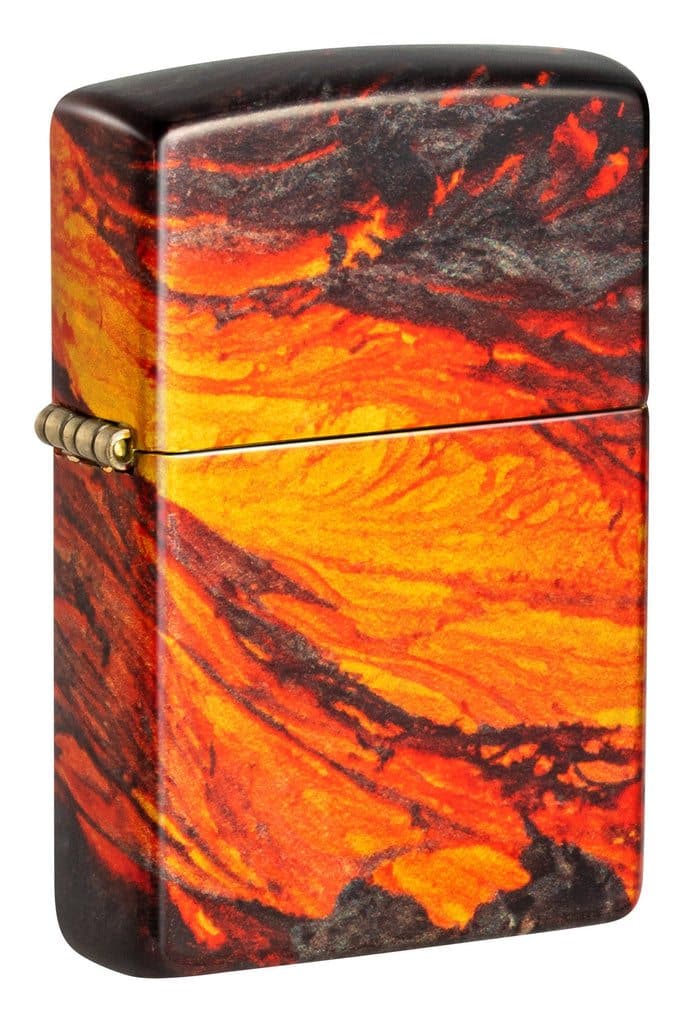 Zippo 48622 48458 Lava Flow Design 540 Fusion Windproof Lighter - OUTBACK