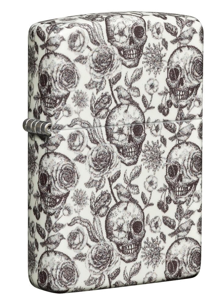 Zippo 49458 49193 Skeleton Design Glow in the Dark 540 Color Windproof Lighter, Classic Model, Multi-colour - OUTBACK