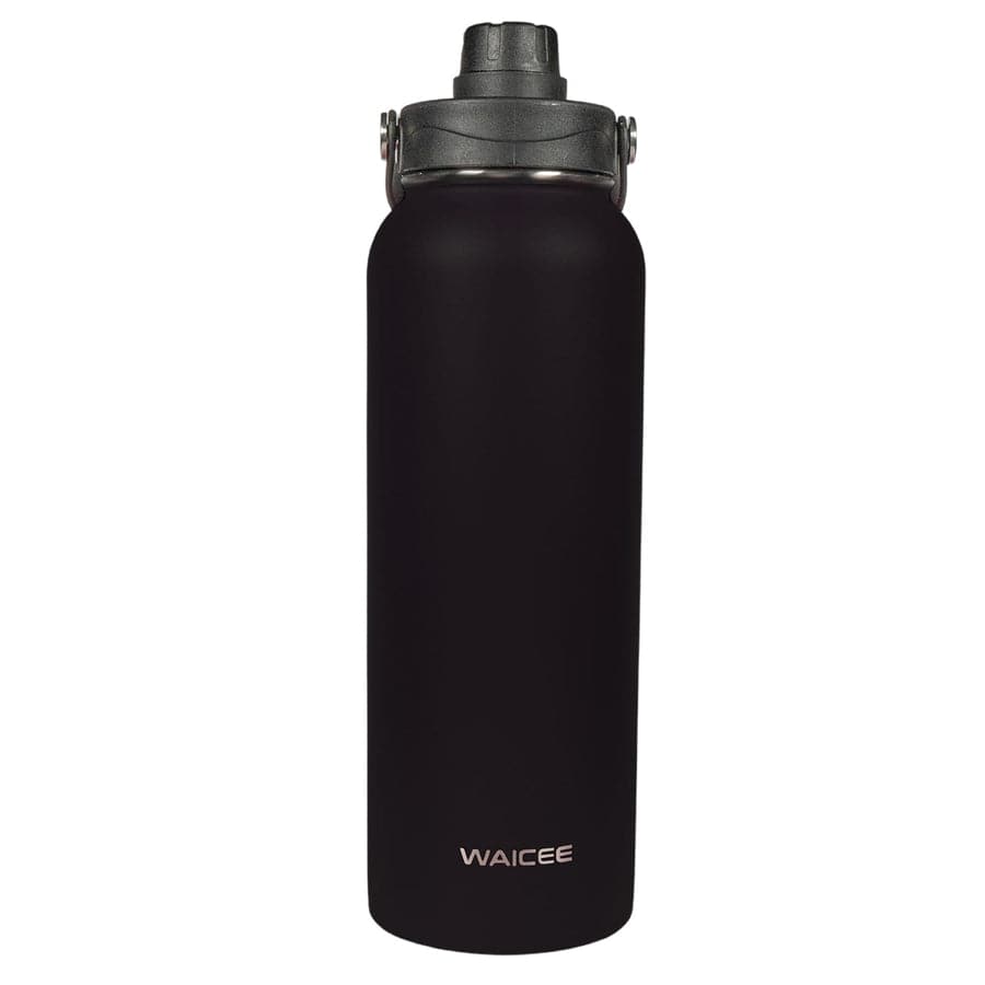 Waicee Onyx Black Reusable Bottle - Athletix.ae