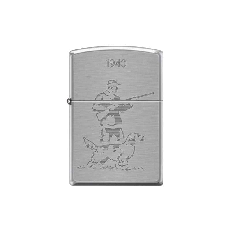 Shop for Zippo Hunter Chrome Lighter on outback.ae