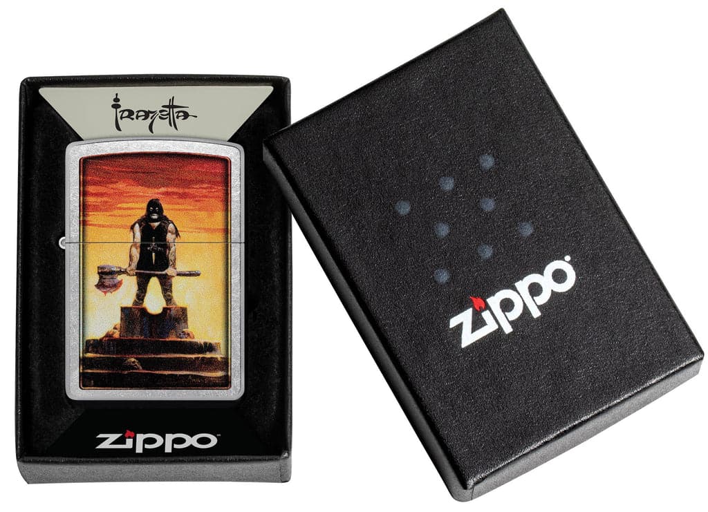 Zippo 48556 207 Frank Frazetta Street Chrome Windproof Lighter - OUTBACK