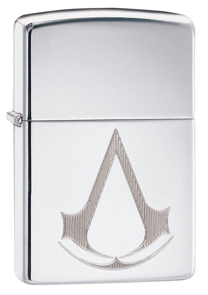 Zippo 29486 Assassin's Creed Windproof Lighter, Classic Model, Silver - OUTBACK