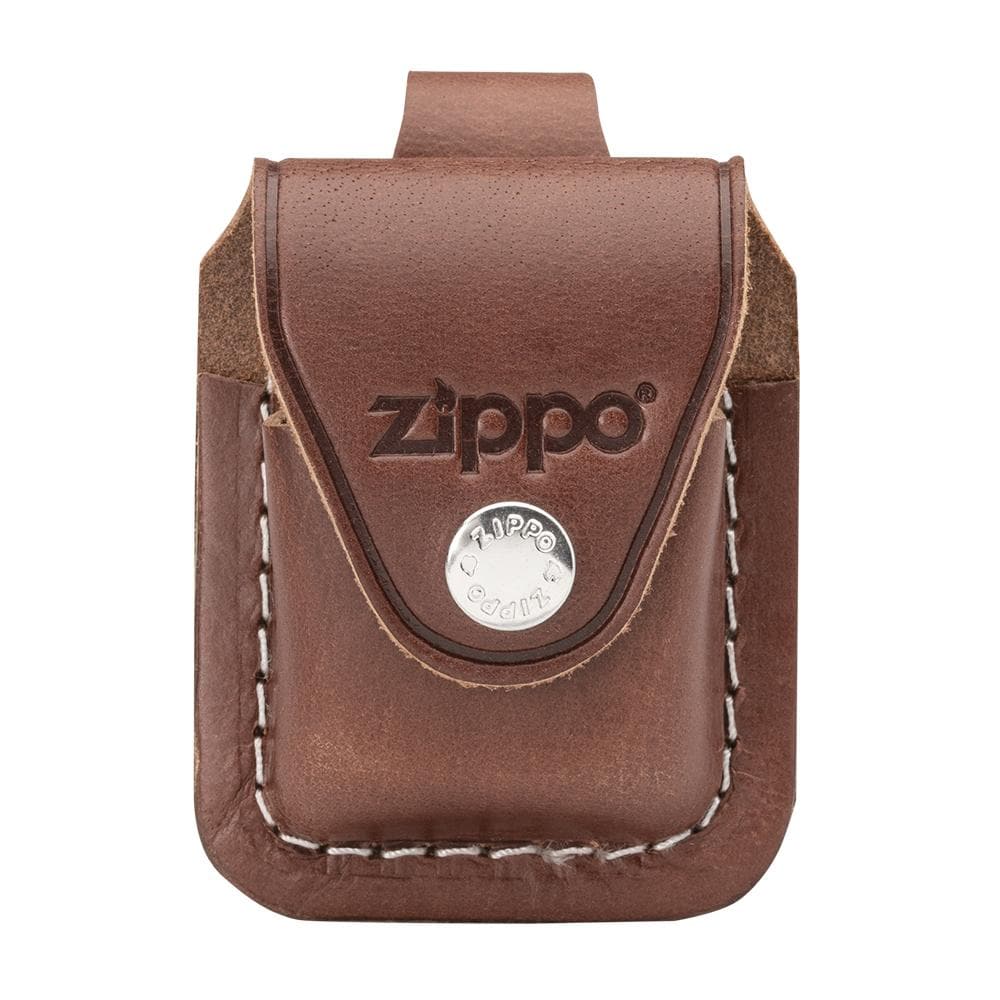 Zippo LPLB Lighter Pouch Loop Brown, Classic Model, Brown - OUTBACK