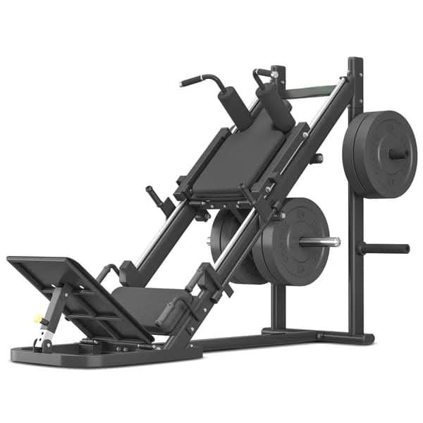 MFS HD-57 Plate Loaded Leg Press & Hack Squat Machine | Lower Body Strength Equipment
