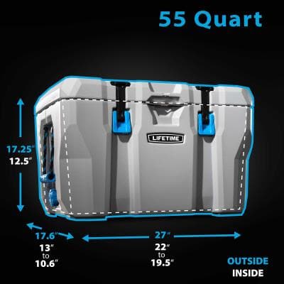 LIFETIME 55 QUART HIGH PERFORMANCE COOLER - OUTBACK