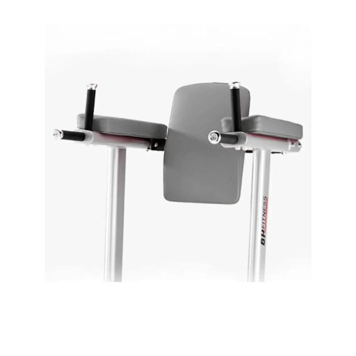 BH Fitness, Abdominal Flexor Bench, L800B, Silver - Athletix.ae