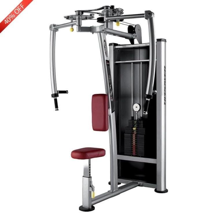 BH Fitness, Pec Fly / Rear Deltoid, L410, Silver - Athletix.ae