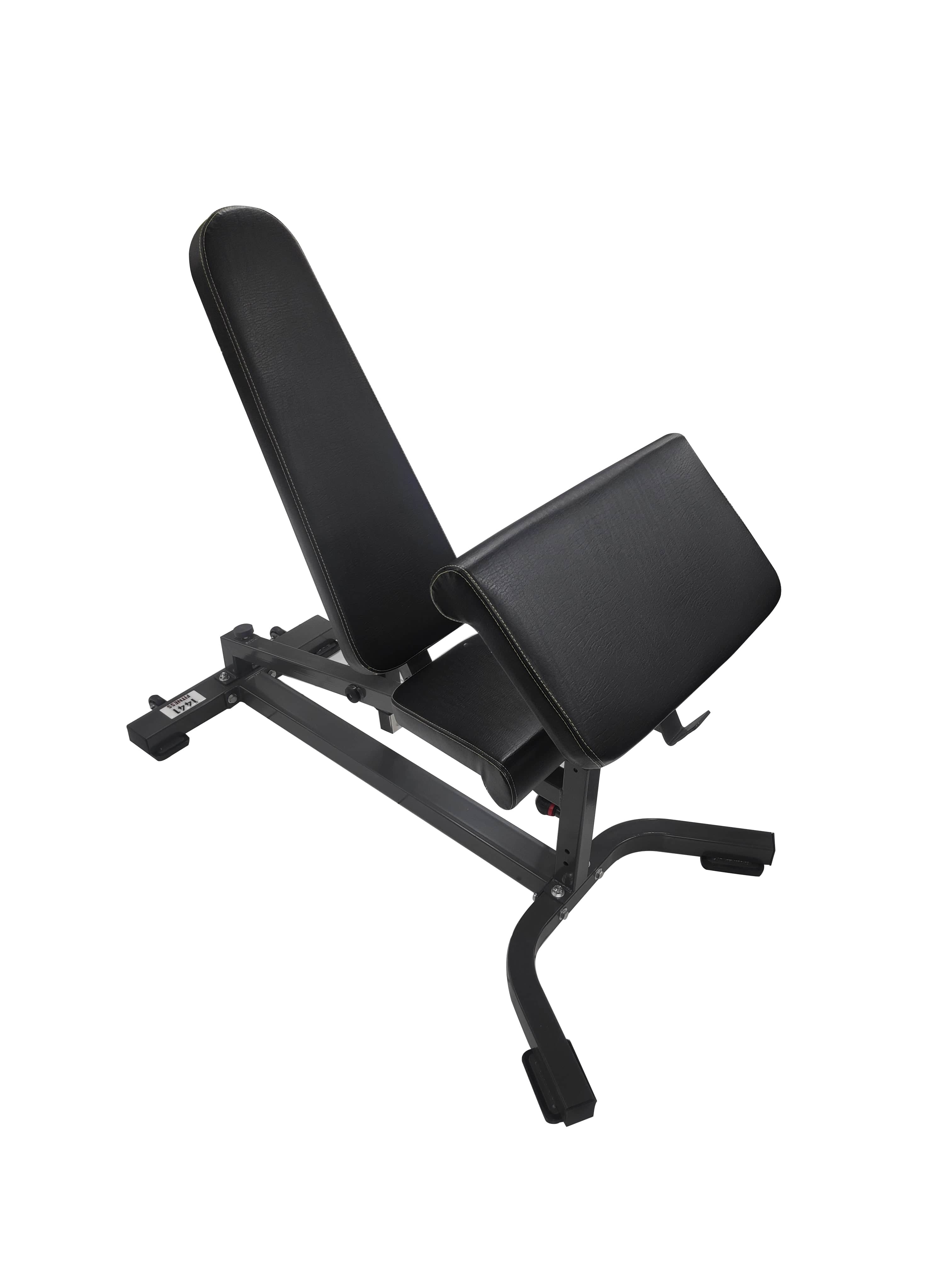 PRSAE 1441 Fitness Adjustable Commercial Bench with Preacher Curl Extension - X3-0112A