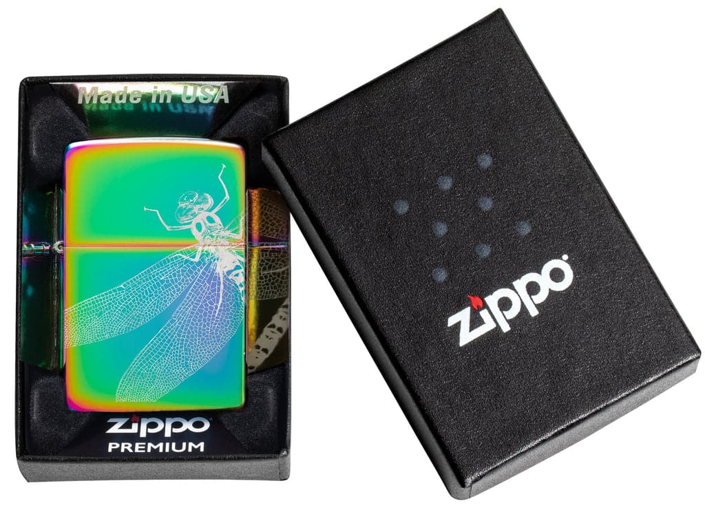 Zippo 48591 151 Dragonfly Design Multi Color Windproof Lighter - OUTBACK