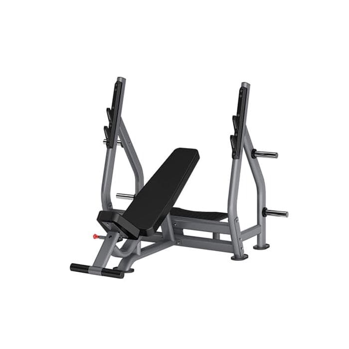 Insight Fitness, Incline Olympic Bench DR005B, Grey - Athletix.ae